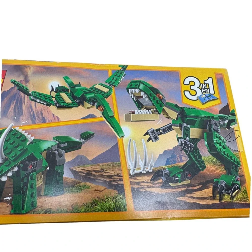 LEGO Creator 31058 Mighty‎ Dinosaurs 3-in-1 T-Rex Triceratops Pterodactyl 174pcs